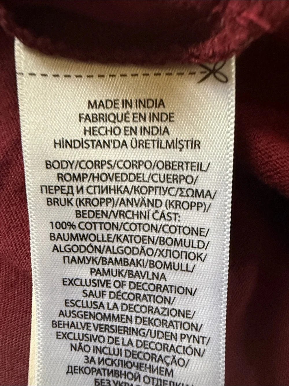 Ralph Lauren Burgundy Tee with Yellow Pony